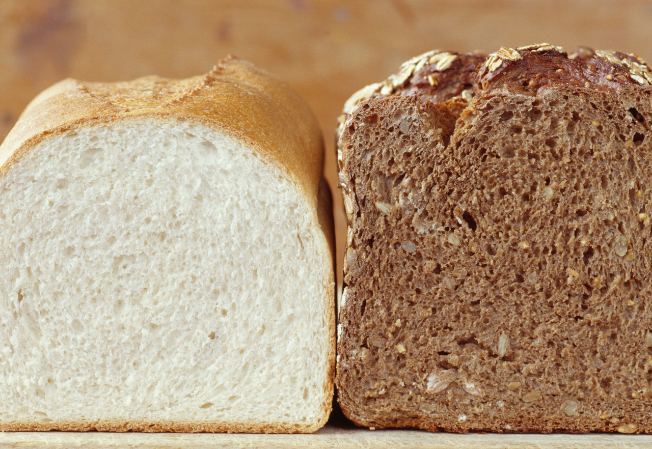 heathy bread whole wheat white