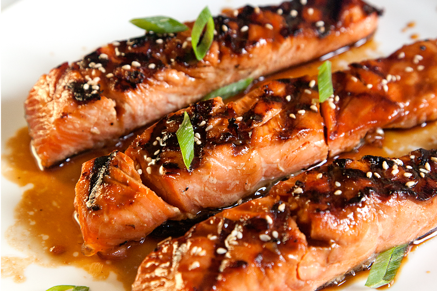 Grilled Sesame Teriyaki Salmon Recipe