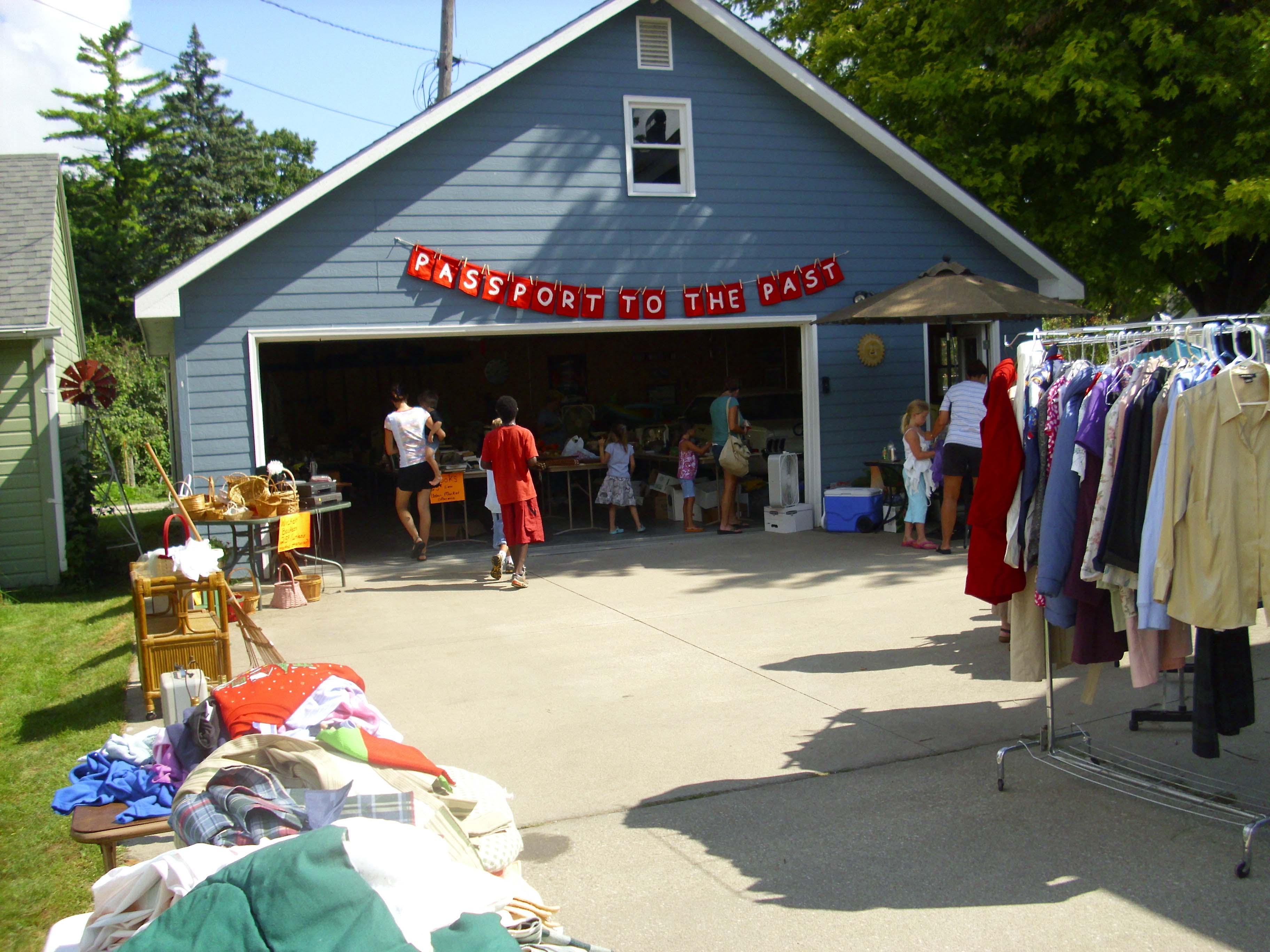 garage sale