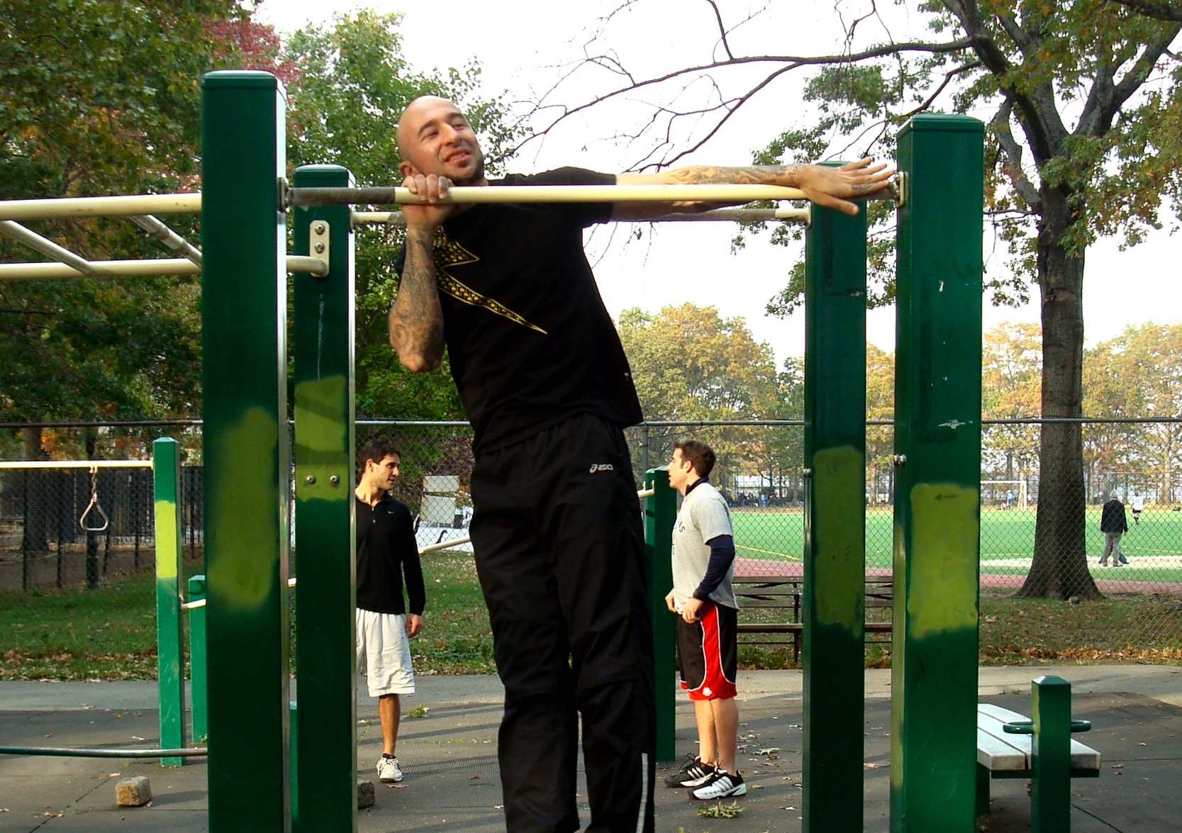 one arm pull up